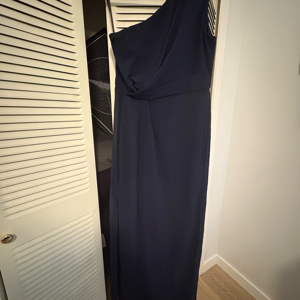 Social Bridesmaids Midnight Blue Gown
